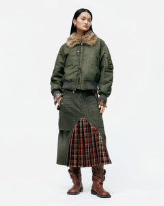 기타 LAYERED STRAP BOOTS aaa484w(BROWN)