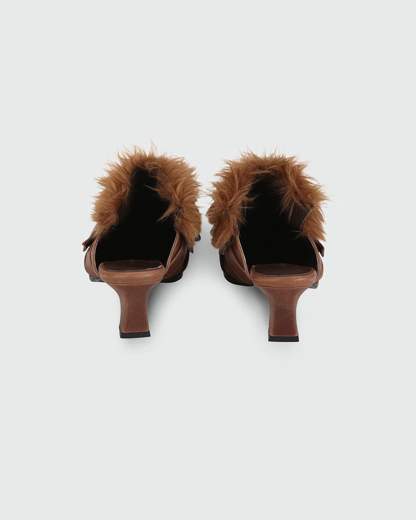 기타 LAYERED STRAP MULE aaa486w(BROWN)