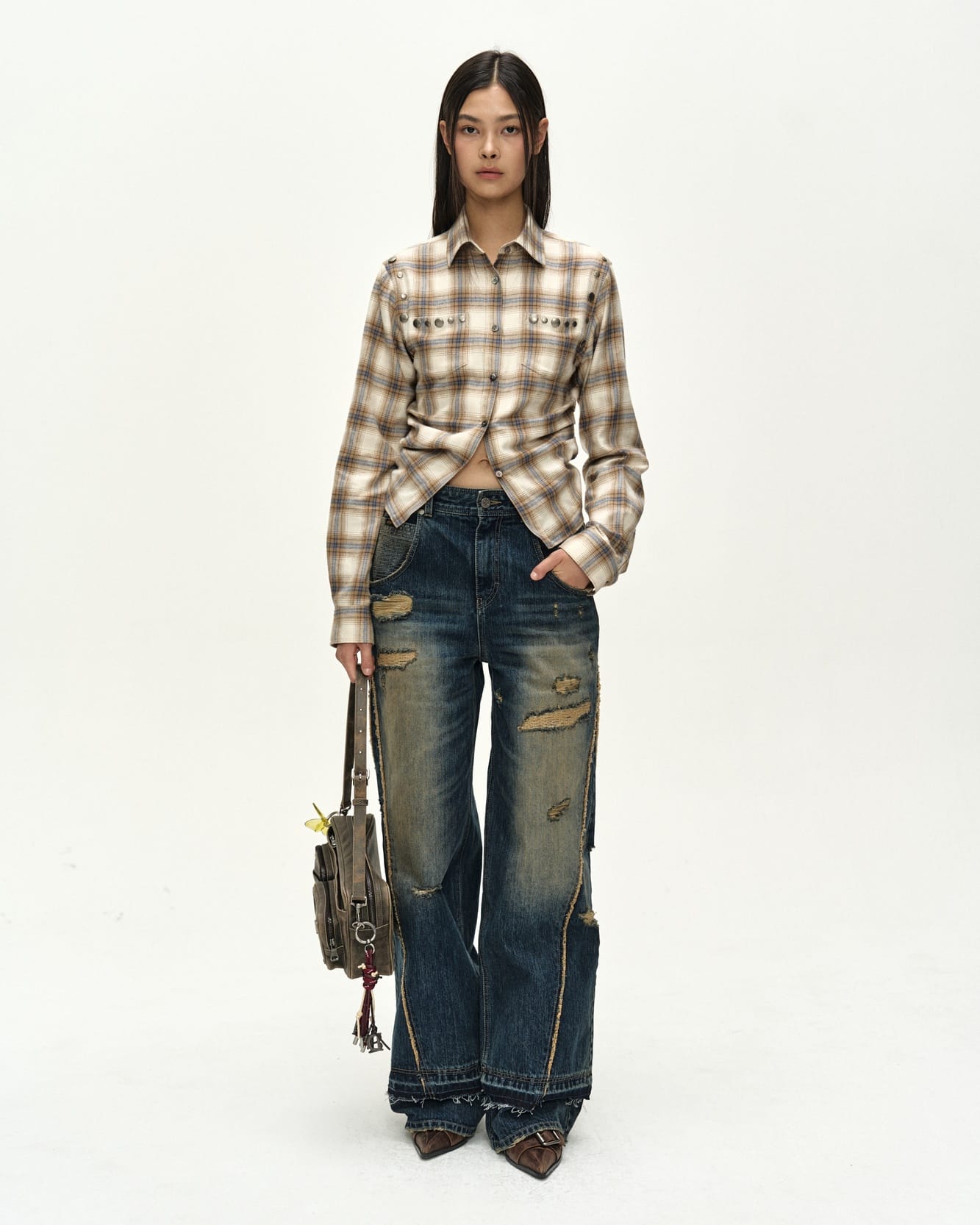 パンツ Andersson Bell Botanical-Print Jeans NEW] WOMEN > JEANS – Andersson Bell