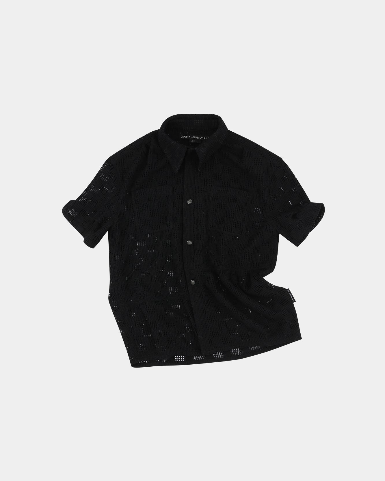 기타 LETTO KNITTED SHIRTS atb1234m(BLACK)