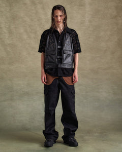 기타 LETTO KNITTED SHIRTS atb1234m(BLACK)