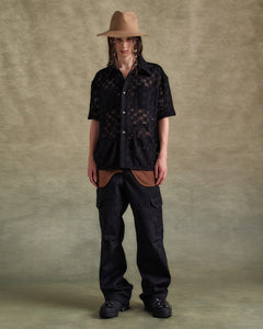 기타 LETTO KNITTED SHIRTS atb1234m(BLACK)