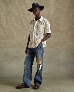 기타 LETTO KNITTED SHIRTS atb1234m(ECRU)
