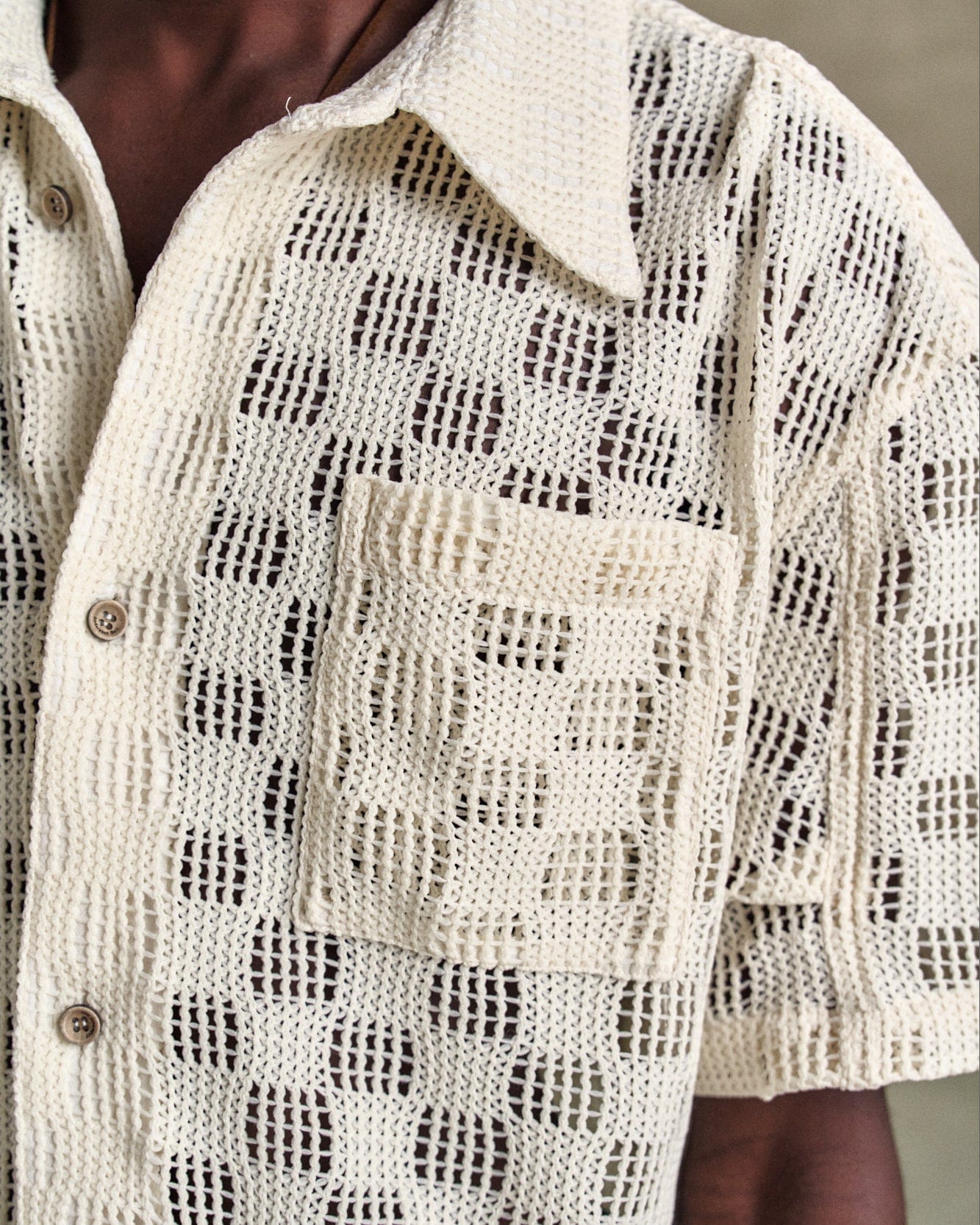 기타 LETTO KNITTED SHIRTS atb1234m(ECRU)