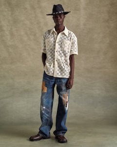 기타 LETTO KNITTED SHIRTS atb1234m(ECRU)