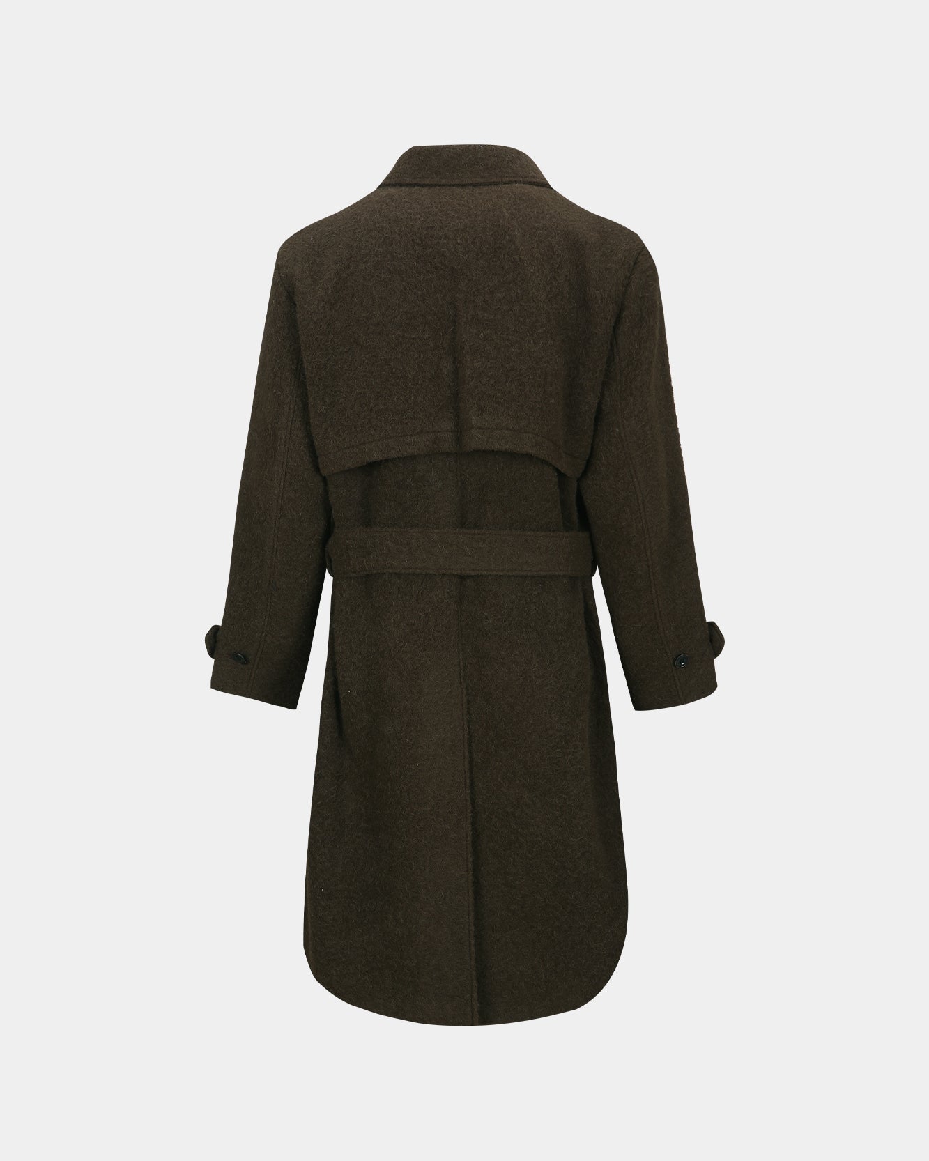 기타 MATTIA SHAGGY WOOL ROBE COAT awa714m(BROWN)