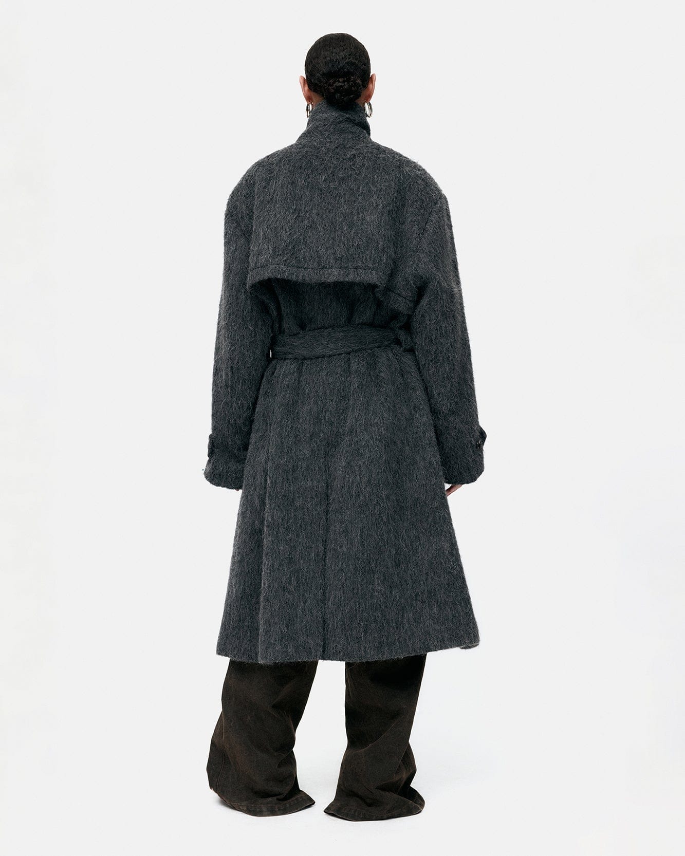 기타 MATTIA SHAGGY WOOL ROBE COAT awa715m(GREY)