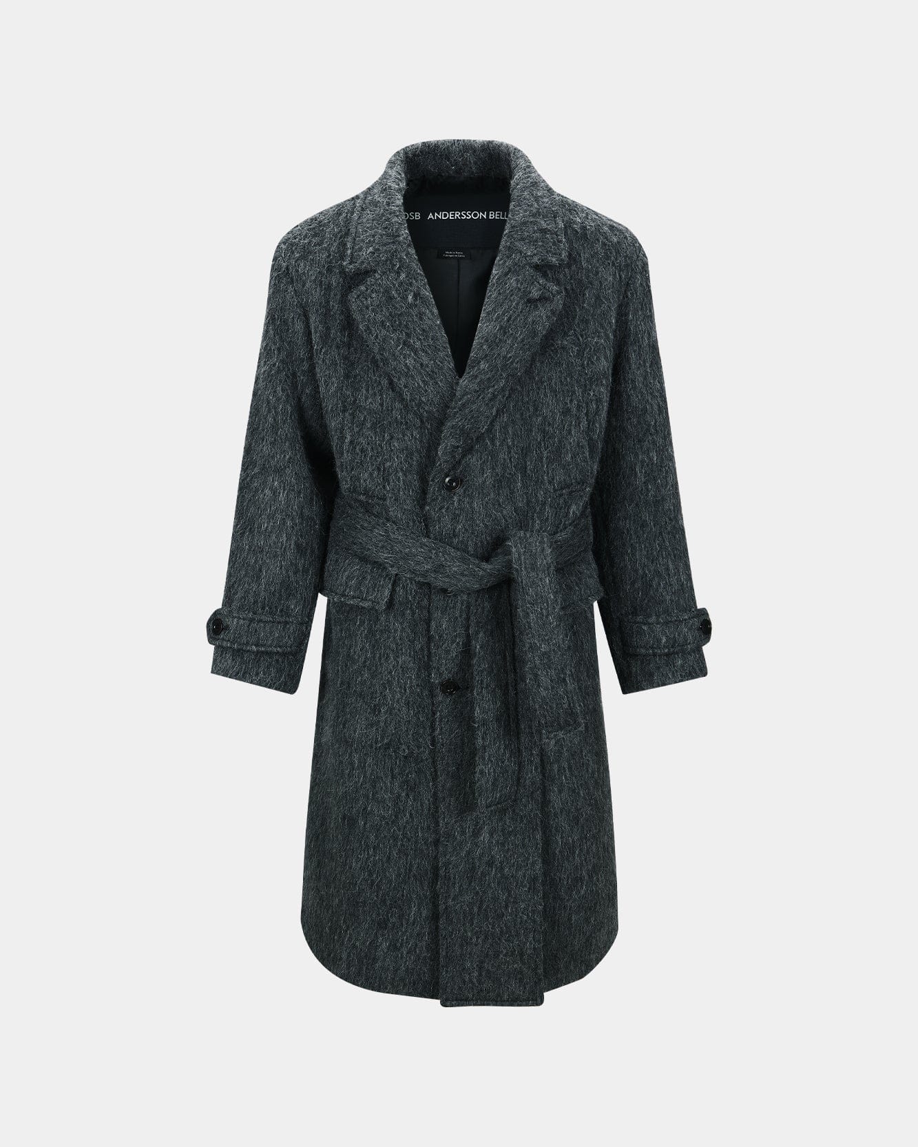 기타 MATTIA SHAGGY WOOL ROBE COAT awa715m(GREY)