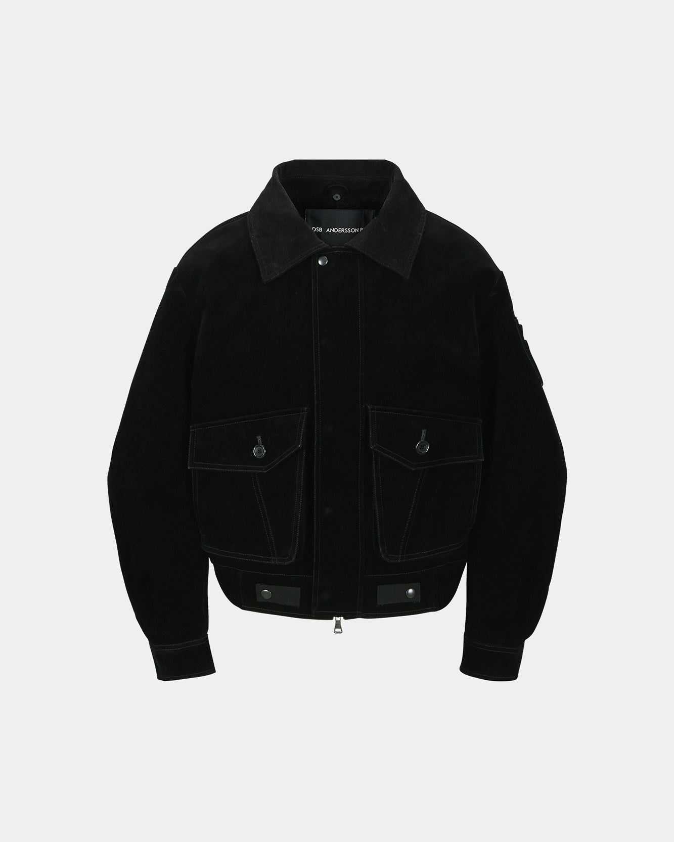 기타 MIKOOS VELVET BOMBER JACKET awa729m(BLACK)