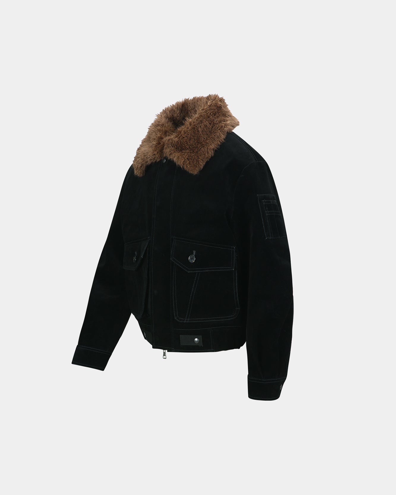 기타 MIKOOS VELVET BOMBER JACKET awa729m(BLACK)