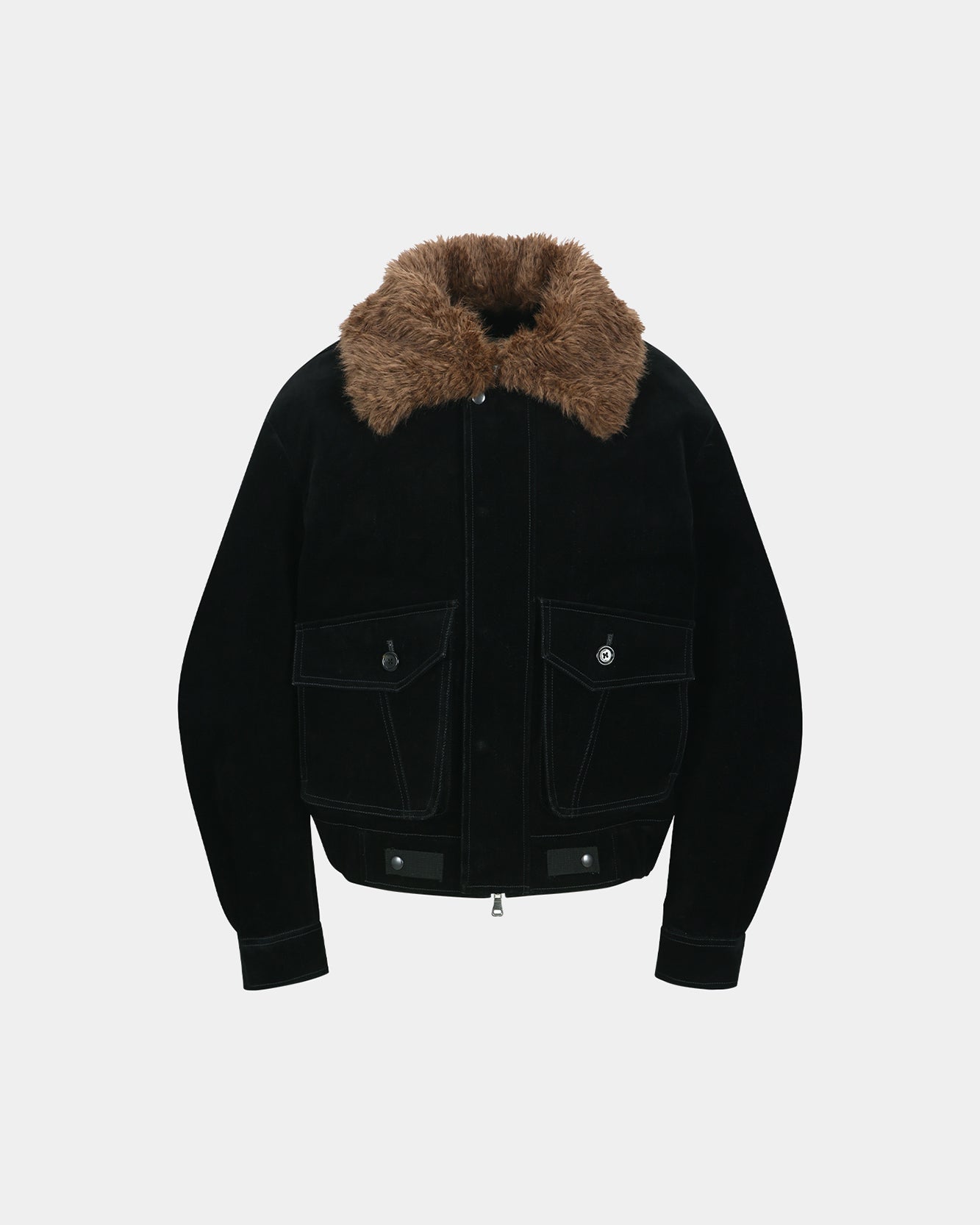 기타 MIKOOS VELVET BOMBER JACKET awa729m(BLACK)