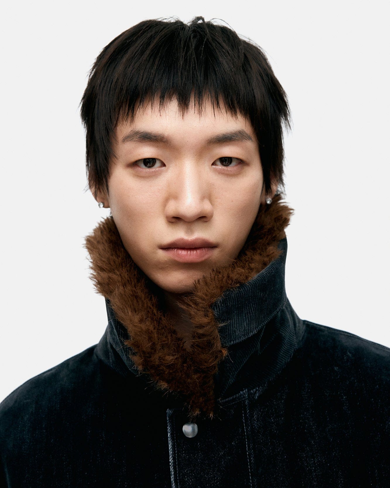 기타 MIKOOS VELVET BOMBER JACKET awa729m(BLACK)