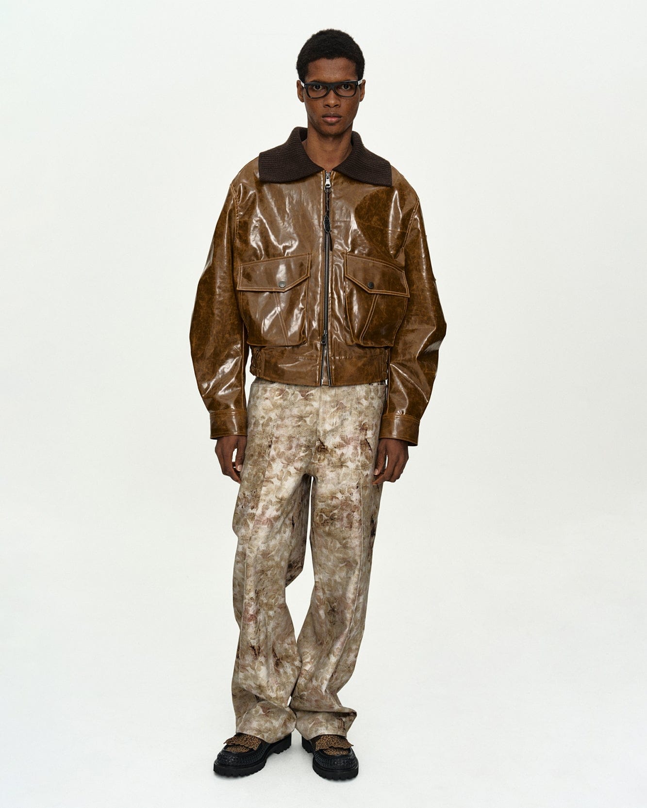 MIKOOS26 BOMBER JACKET awa740m(BROWN) – Andersson Bell