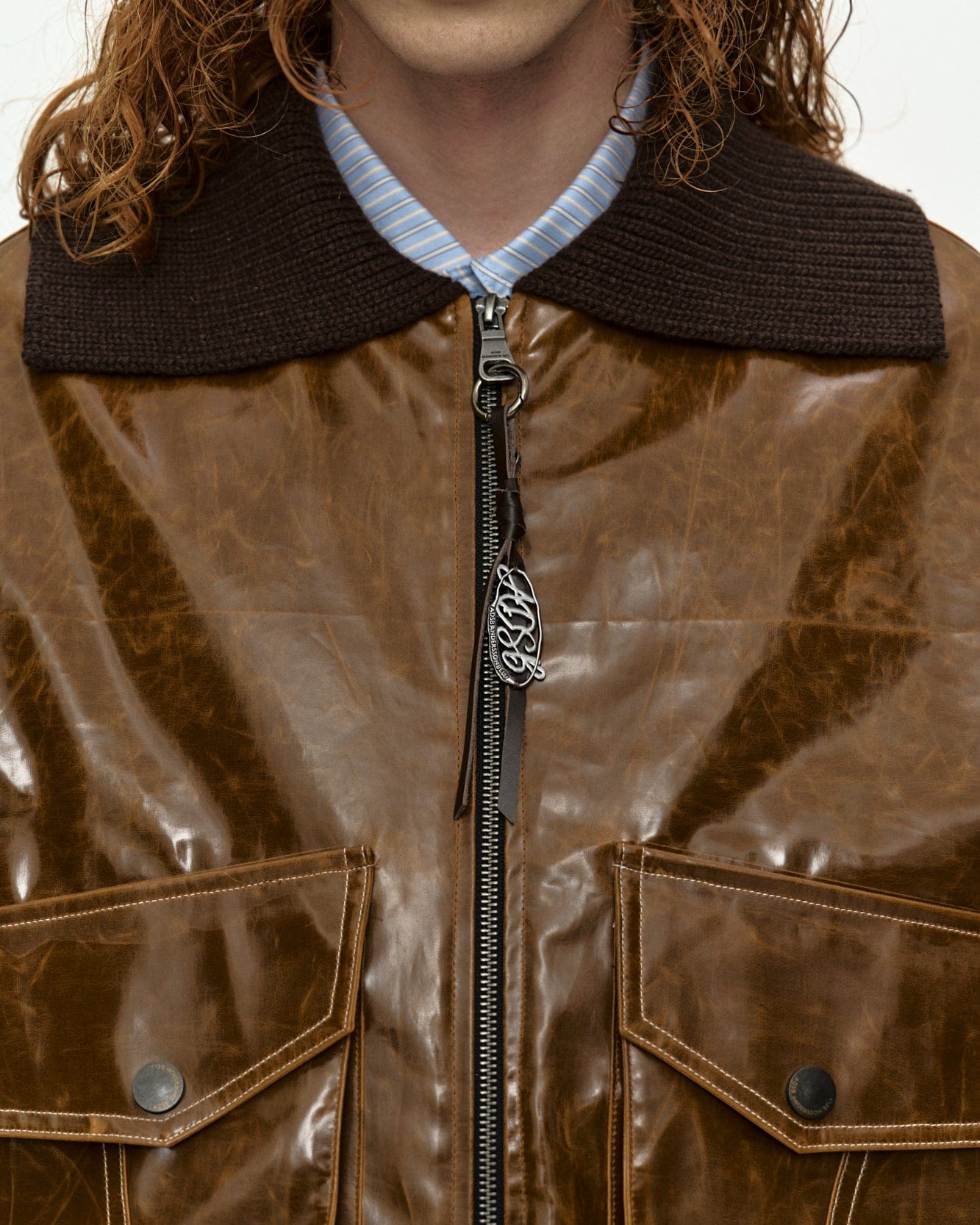 MIKOOS26 BOMBER JACKET awa740m(BROWN) – Andersson Bell