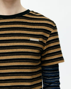 기타 MULTI STRIPE LS T-SHIRTS atb1353w(MULTI)