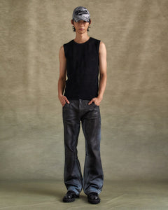 기타 NET DAMAGED SLEEVELESS atb1328m(BLACK)