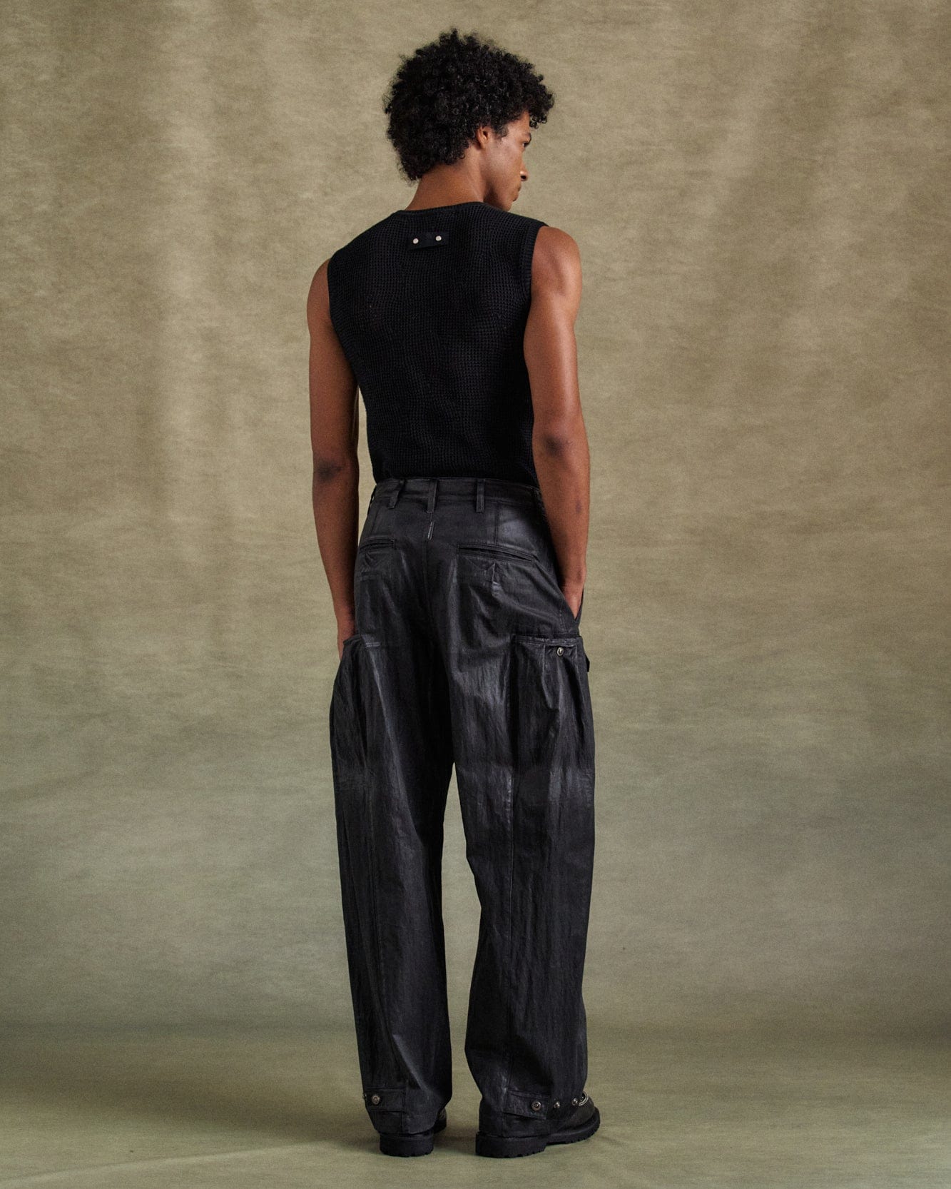 기타 NET DAMAGED SLEEVELESS atb1328m(BLACK)