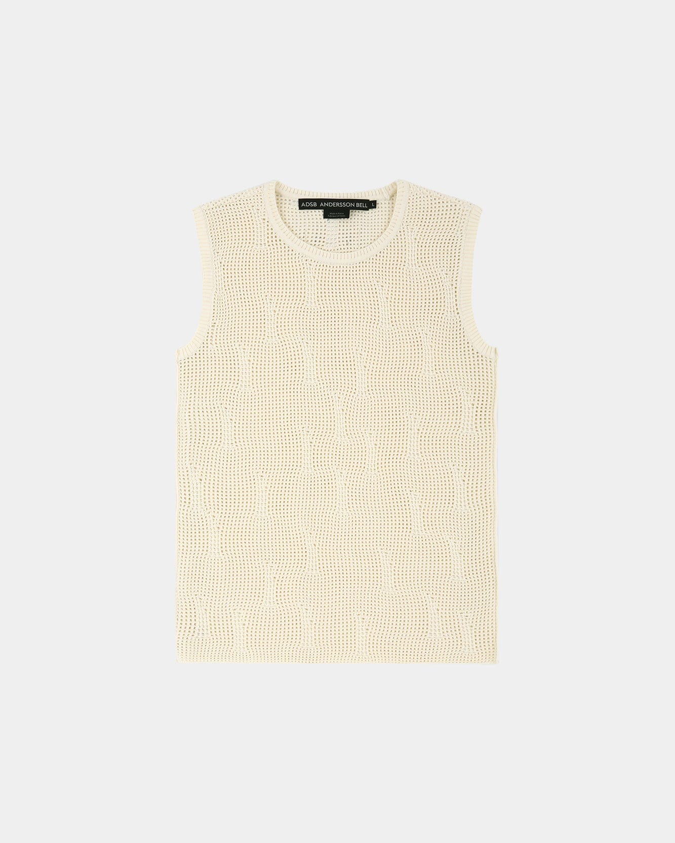 기타 NET DAMAGED SLEEVELESS atb1328m(ECRU)