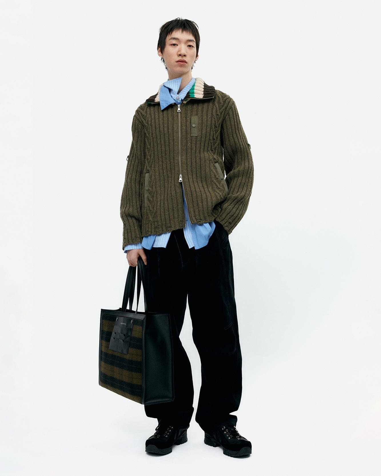 기타 ONE LINUS BAG aaa492u(GREEN / BLACK)
