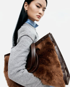 기타 ONE LINUS FUR BAG aaa493u(BROWN)
