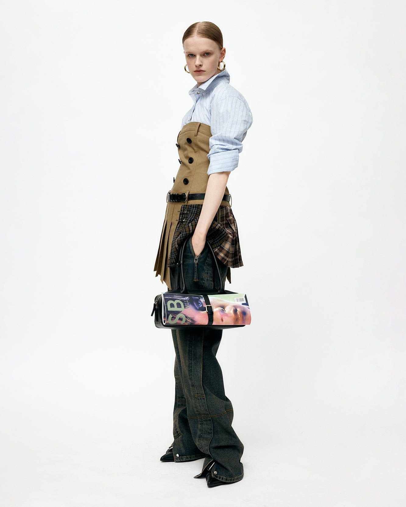 기타 ONE MAGAZINE BAG aaa490w(GREEN)