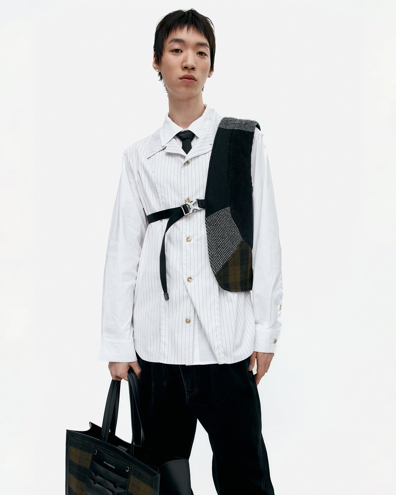 기타 ONE PATCHWORK ONE-ARM VEST awa718m(MULTI)