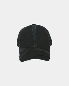 기타 ONE UNISEX LAYERED CAP aaa498u(BLACK/GREY)