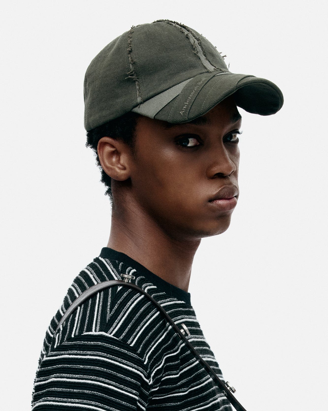 기타 ONE UNISEX LAYERED CAP aaa498u(KHAKI)
