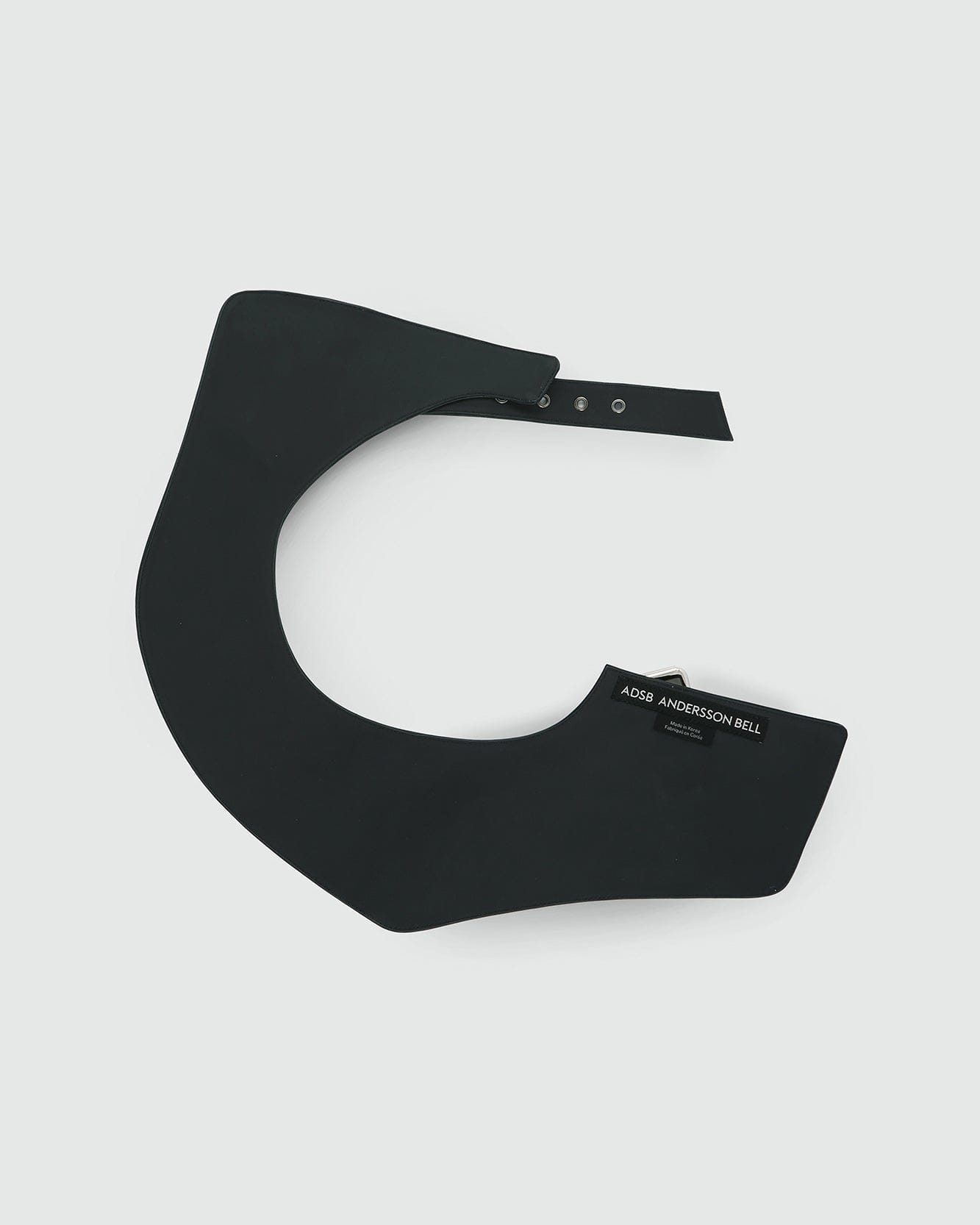 기타 ONE UNISEX LEATHER SLASH SCARF aaa489u(BLACK)
