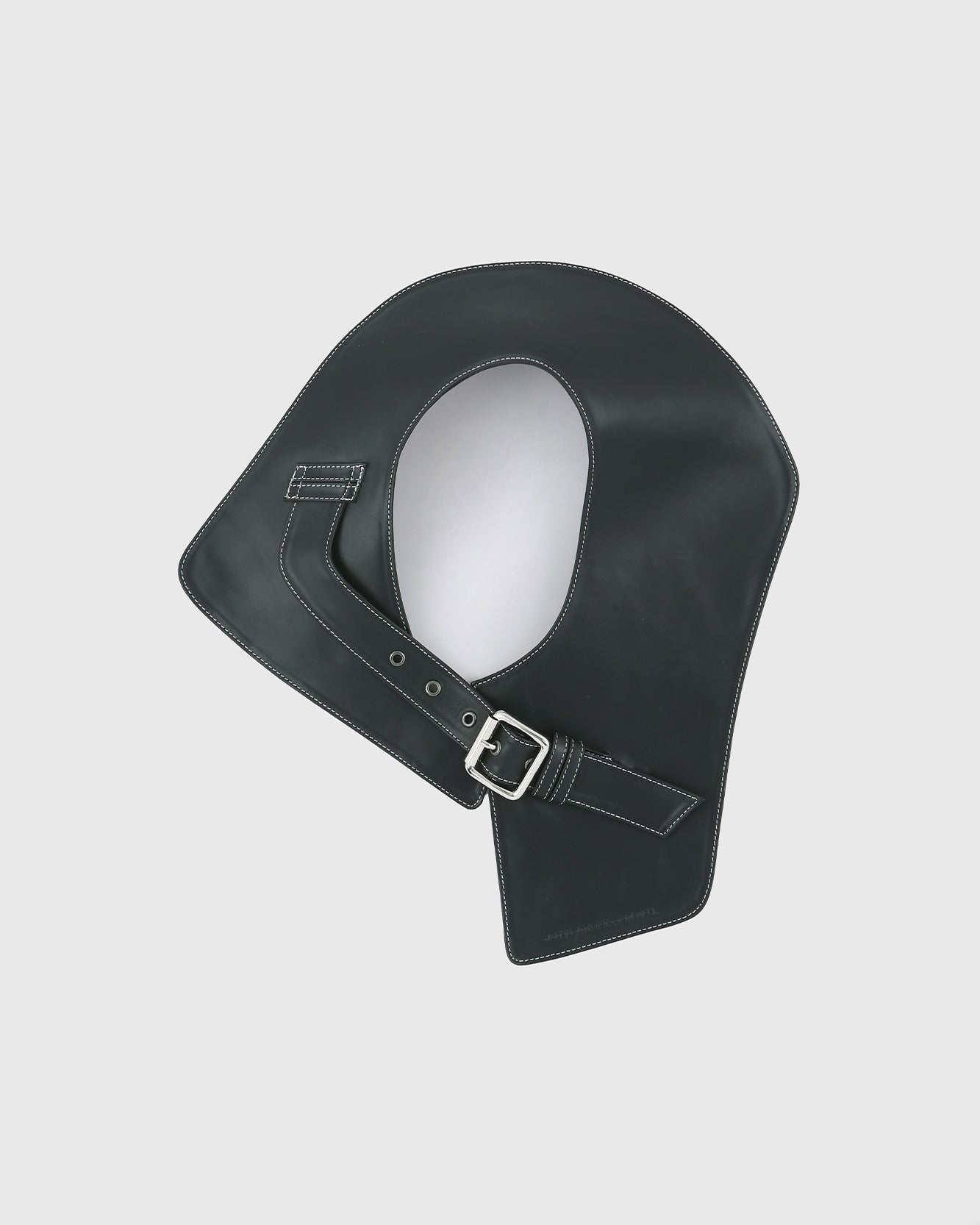 기타 ONE UNISEX LEATHER SLASH SCARF aaa489u(BLACK)