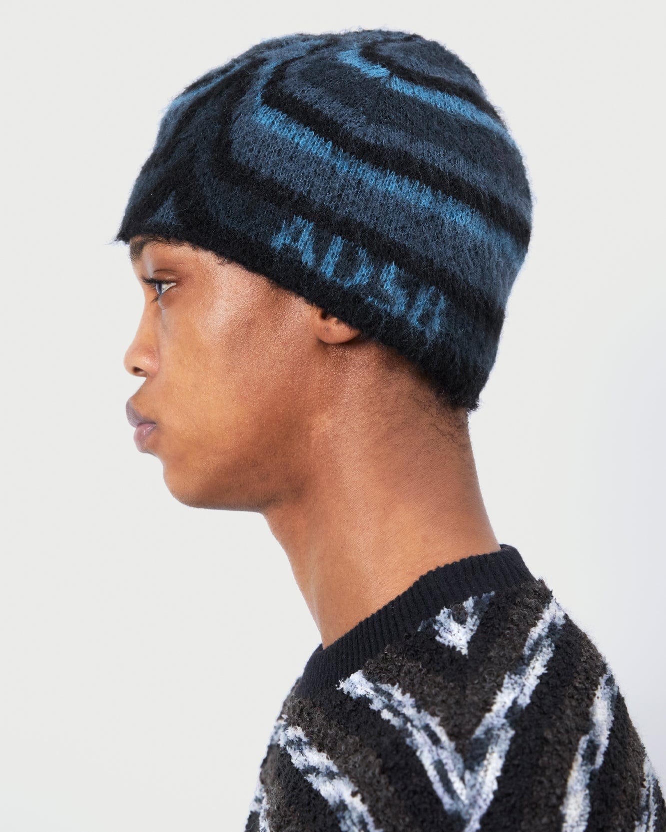 기타 ONE UNISEX PAINT BEANIE aaa499u(BLUE/NAVY)