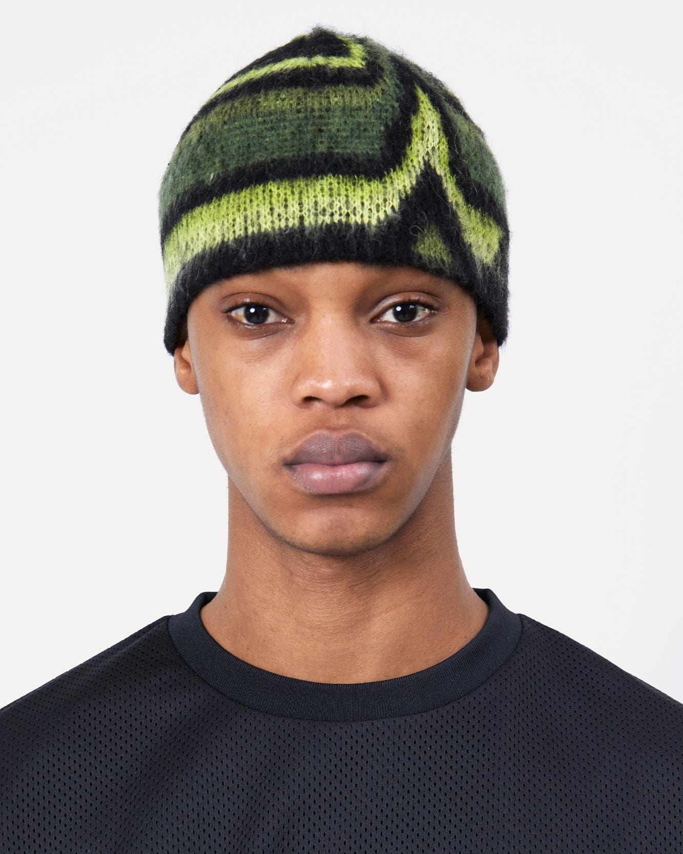 기타 ONE UNISEX PAINT BEANIE aaa499u(GREEN/KHAKI)