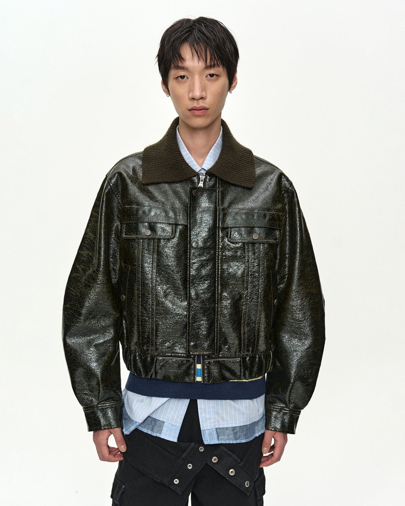 ORTEGA26 BOMBER JACKET awa739m(KHAKI) – Andersson Bell