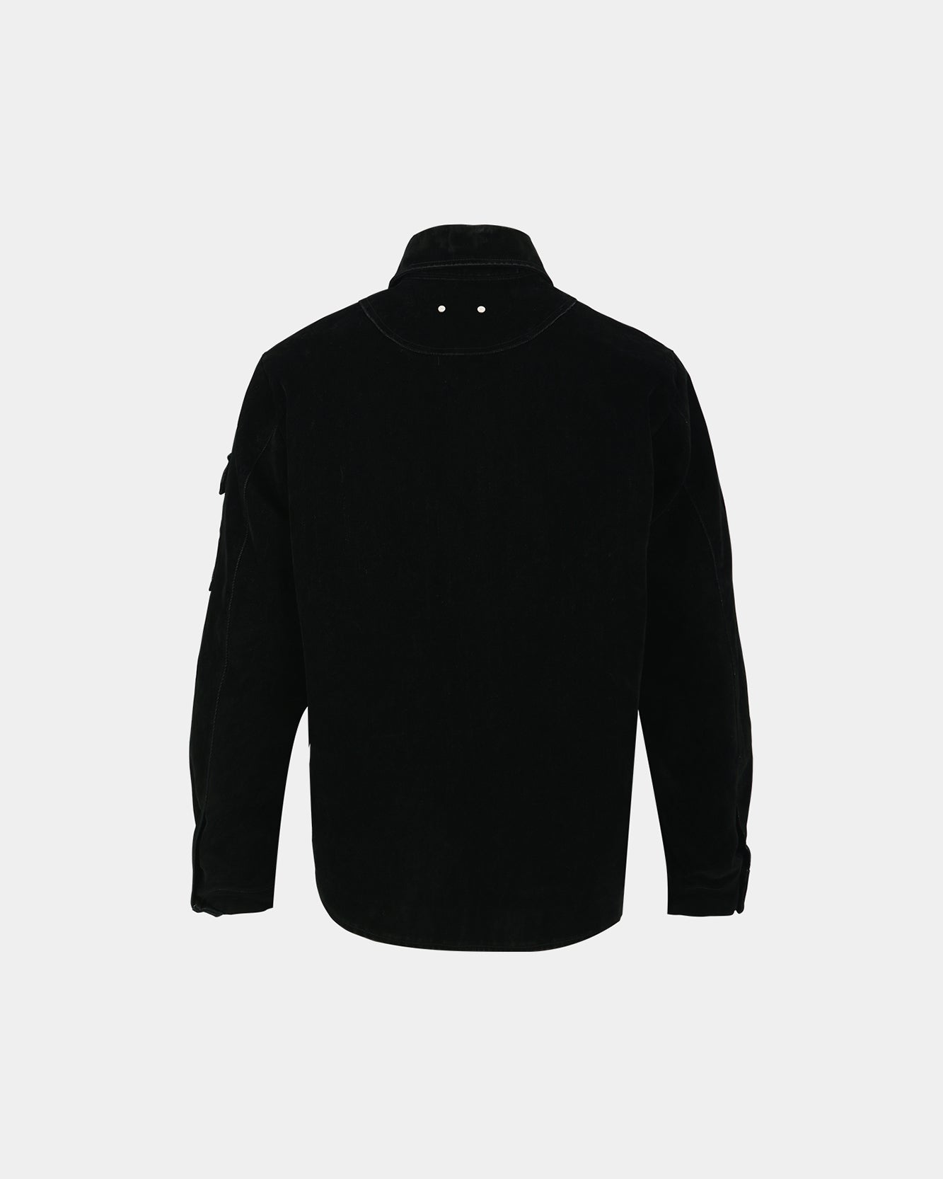 기타 PADDED VELVET DENIM SHIRT atb1374m(BLACK)
