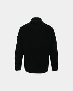 기타 PADDED VELVET DENIM SHIRT atb1374m(BLACK)