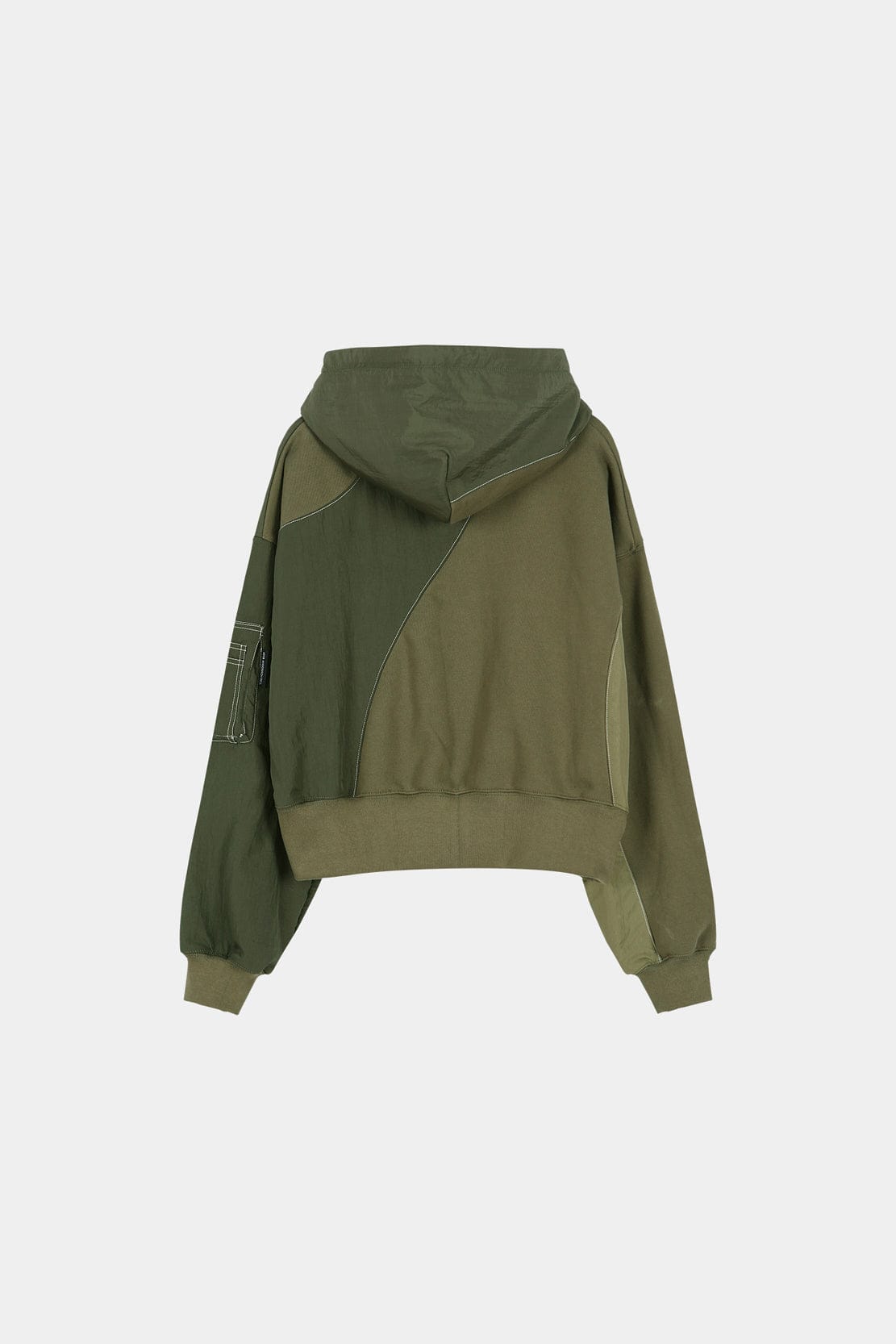 PATCHWORK MA-1 HOODIE ZIP UP atb1507w(KHAKI) – Andersson Bell