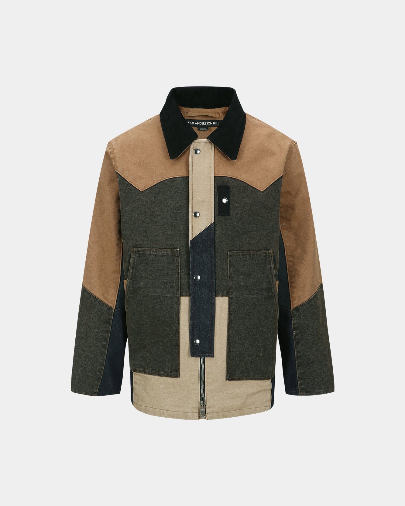 기타 PATCHWORK WASHED JACKET awa716m(MULTI)