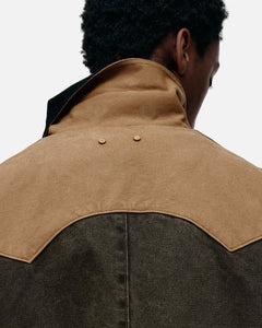 기타 PATCHWORK WASHED JACKET awa716m(MULTI)