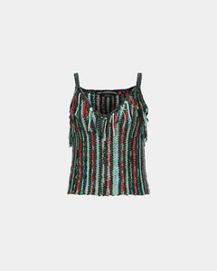 기타 PEYTONA FRINGED HAND KNITTED TOP atb1360w(MULTI)