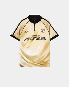 PRINTED FOOTBALL ZIP-UP TOP atb1489w(GOLD) – Andersson Bell