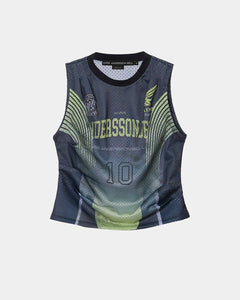 Andersson bell タンクトップ ANDERSSON BELL] FISH & BUTTERFLY LACE EMBROIDERED TANK TOP
