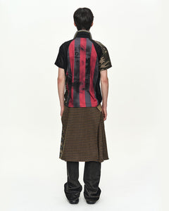REWORKED FOOTBALL T-SHIRT atb1584m(BLACK/RED) – Andersson Bell