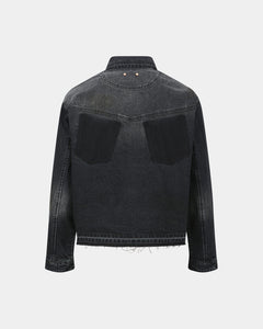 기타 RODEO MOTORCYCLE DENIM JACKET awa675m(BLACK)