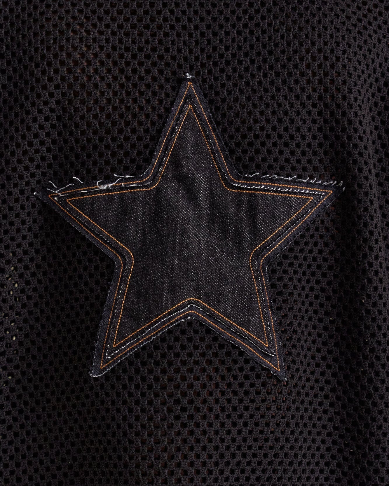 기타 STAR PATCH MESH T-SHIRTS atb1295m(BLACK)