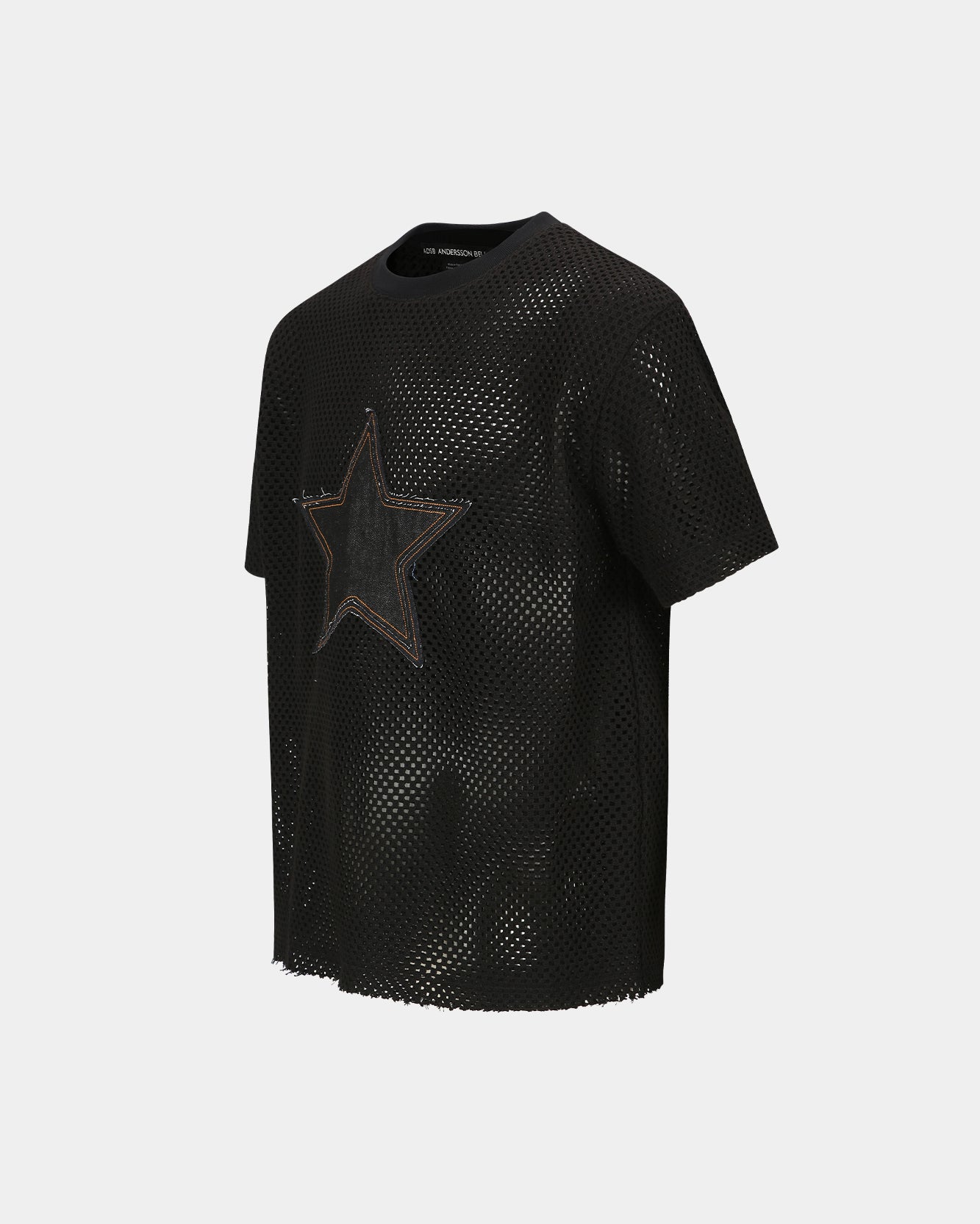 기타 STAR PATCH MESH T-SHIRTS atb1295m(BLACK)