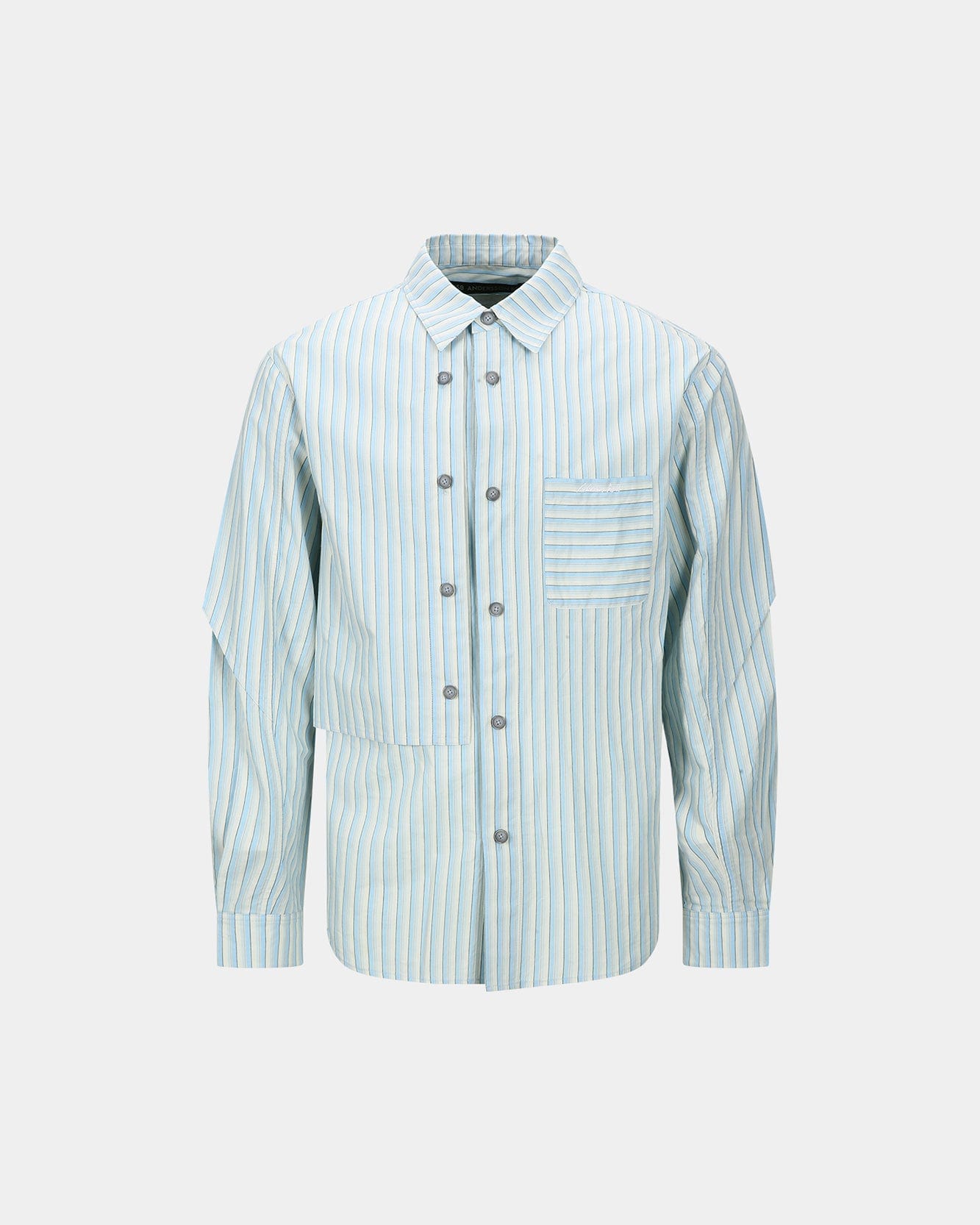 기타 STRIPE LAYERED SHIRT atb1369m(BLUE)