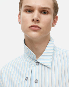 기타 STRIPE LAYERED SHIRT atb1369m(BLUE)