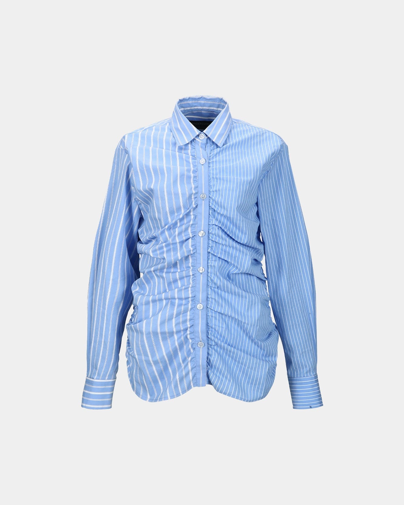 기타 STRIPE SHIRRING SHIRT atb1398w(BLUE)