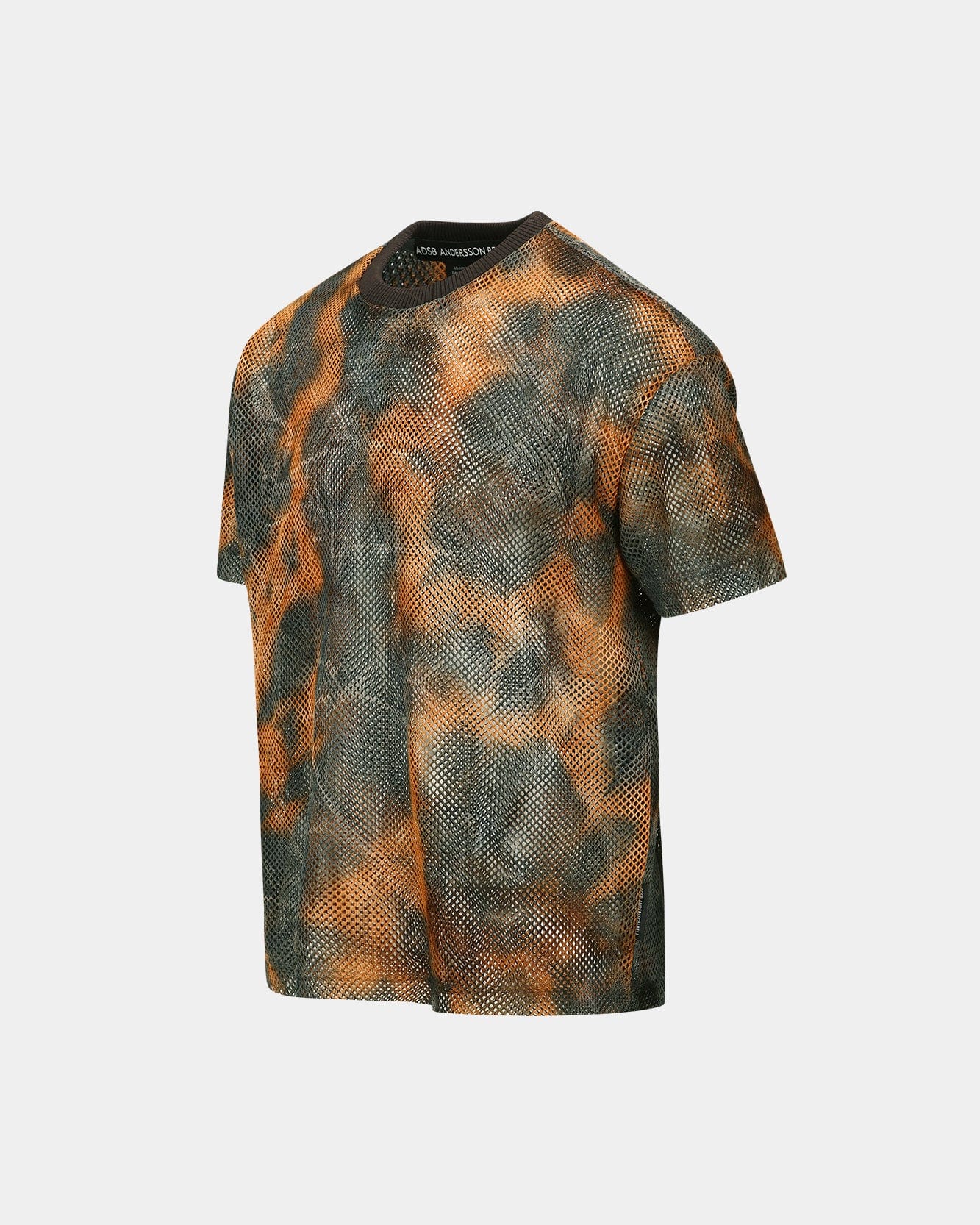 기타 TIE DYE MESH T-SHIRTS atb1323m(BLACK/ORANGE)