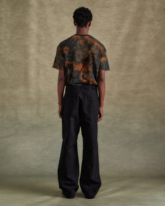 기타 TIE DYE MESH T-SHIRTS atb1323m(BLACK/ORANGE)